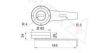 AUTEX 641526 Tensioner Pulley, v-ribbed belt